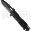 Boker Plus Black Kalashnikov Spear Point Folding Knife - Black Serr 1 Boker Plus Black Kalashnikov Spear Point Folding Knife - Black Serr -Boker Shop boker plus 01kal12s front large