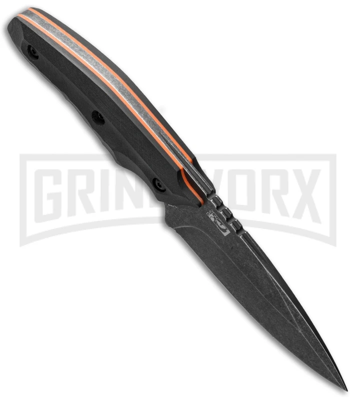 Boker Plus Mako Black G-10 Fixed Blade Knife - Stonewash Plain 4 Boker Plus Mako Black G-10 Fixed Blade Knife - Stonewash Plain - Image 2
