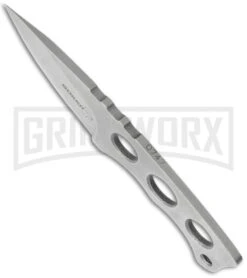 Boker Plus Mega Mini Neck Knife - Stonewash Plain -Boker Shop boker plus 02bo258 side large