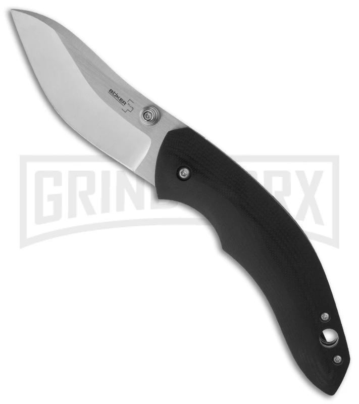 Boker Plus Anso Whale Folding Knife - Satin Plain 3 Boker Plus Anso Whale Folding Knife - Satin Plain