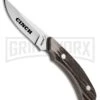 Boker Cinch Cowboy Crossdraw Brown Stag Fixed Blade Knife - Mirror Plain -Boker Shop boker plus cinch cowboy crossdraw stag mirror BP 30218 jr large