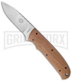 Boker Plus Dozier Arkansas Traveler Fixed Blade Knife - Satin Plain