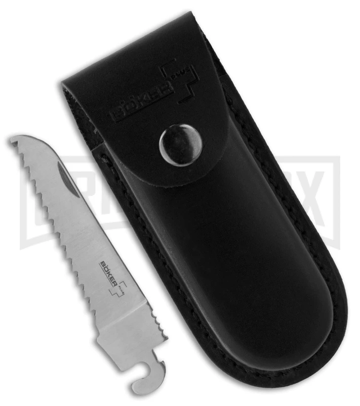 Boker Plus Optima Orange Folding Knife - Satin Plain 5 Boker Plus Optima Orange Folding Knife - Satin Plain - Image 3