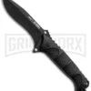 Boker Plus RBB EDC Fixed Blade Knife - Black Plain -Boker Shop boker plus rbb edc fixed 02bo050 large