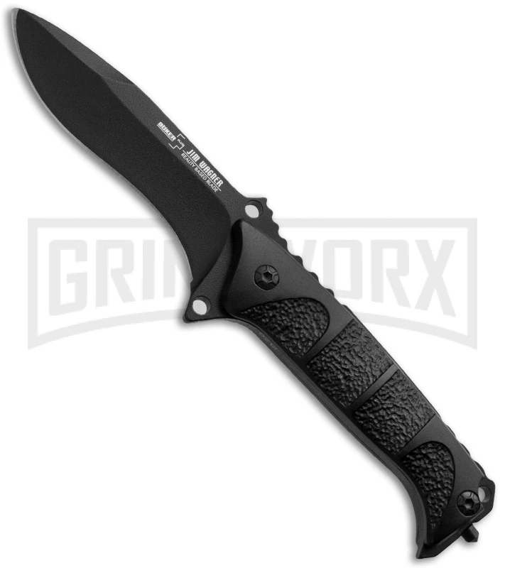 Boker Plus RBB EDC Fixed Blade Knife - Black Plain 3 Boker Plus RBB EDC Fixed Blade Knife - Black Plain