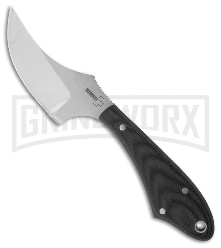 Boker Plus Yurco Fixed Blade Knife - Satin Plain 3 Boker Plus Yurco Fixed Blade Knife - Satin Plain