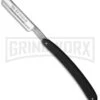 Boker Rasiermesser Black Synthetic Handle Straight Razor Blade 2 Boker Rasiermesser Black Synthetic Handle Straight Razor Blade -Boker Shop boker the celebrated straight edge jm large