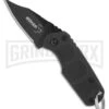 Boker Plus Keycom Keychain Folding Knife - Black Plain -Boker Shop boker top lock keycom keychain folder 01bo531 large