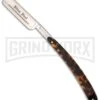 Boker Rasiermesser Silver Steel Straight Razor Blade W/ Tortoise Handle -Boker Shop boker tree rasiermesser 140512 large