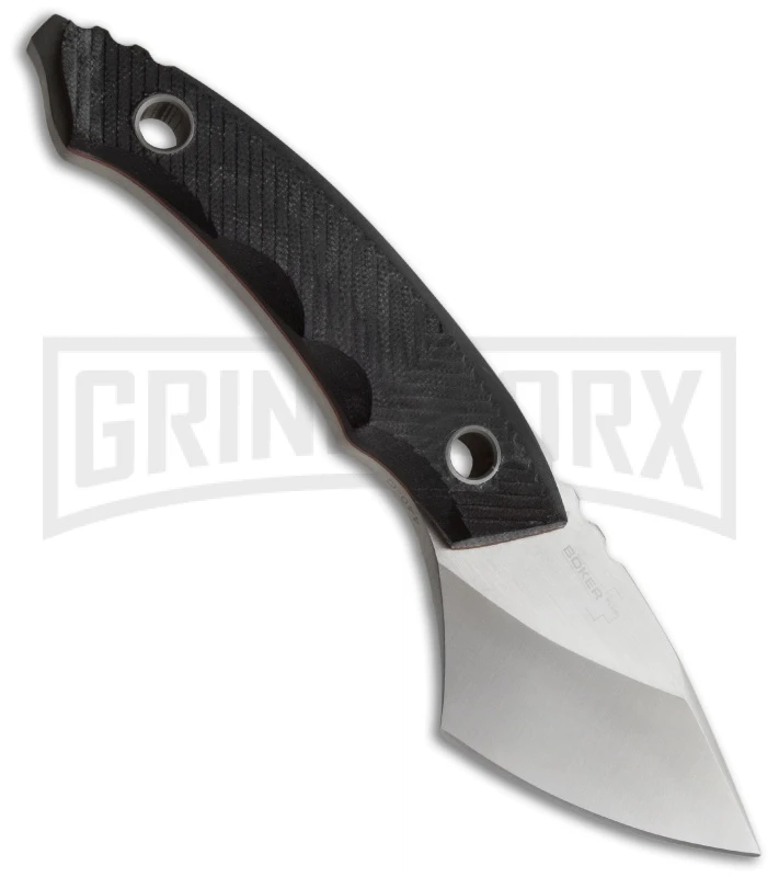 Boker Plus Vox MTT Mega Tanto Tip Fixed Blade Knife - Satin Plain 3 Boker Plus Vox MTT Mega Tanto Tip Fixed Blade Knife - Satin Plain