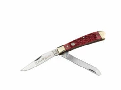 Boker Traditional Series 2.0 Trapper Folding Knife Red Bone Handle D2 Plain Edge 110825 -Boker Shop ce97e9a6 5423 496d 9f6e 5fcb0ce7b408 58744.1707506697