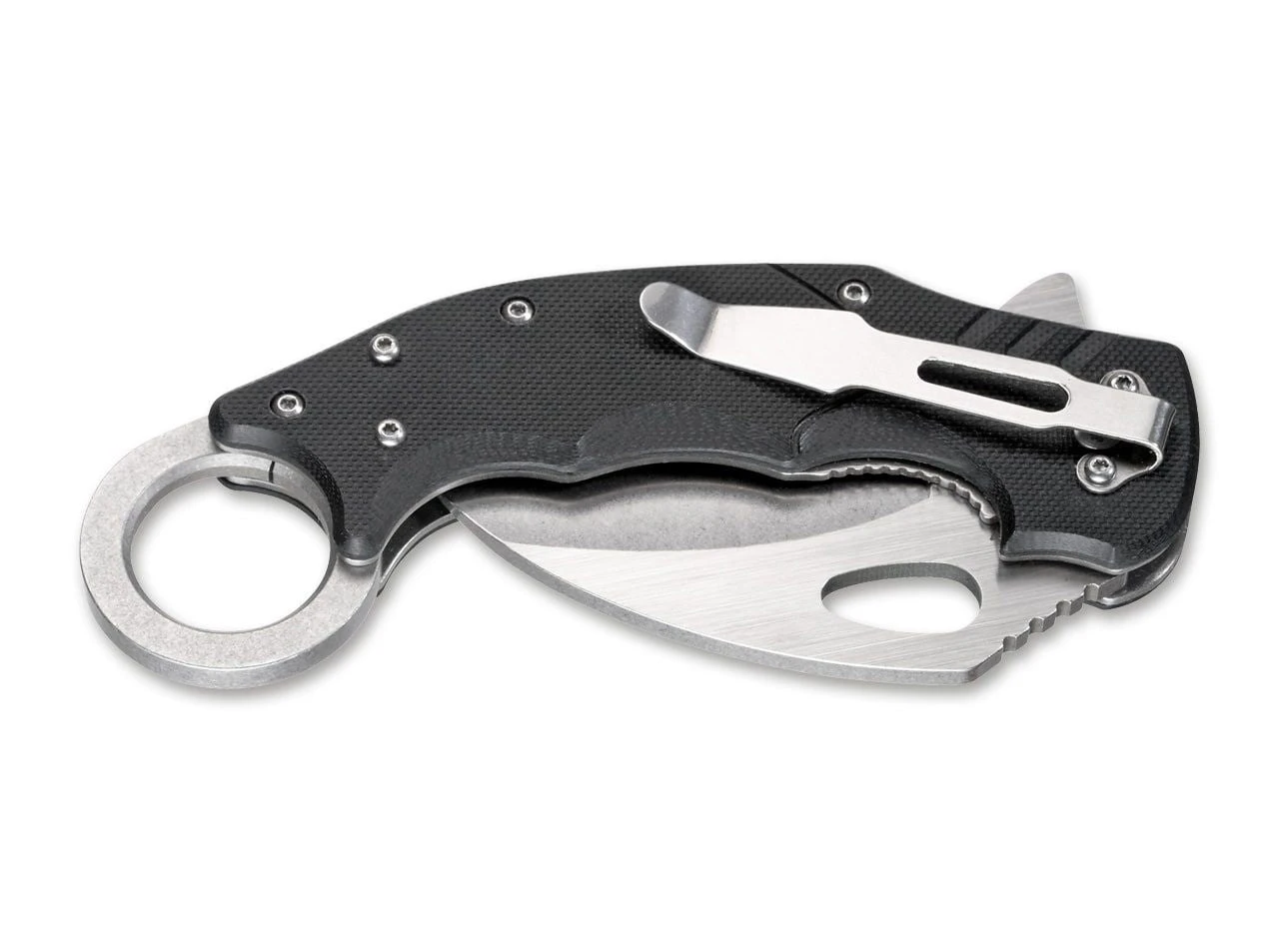 Boker Magnum Dark Claw Karambit Folding Knife M01RY205 4 Boker Magnum Dark Claw Karambit Folding Knife M01RY205 - Image 2