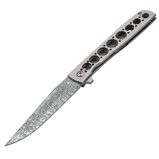 Boker Urban Trapper Frame Lock Knife Ti Handle Plain Damascus Blade 01BO739DAM 4 Boker Urban Trapper Frame Lock Knife Ti Handle Plain Damascus Blade 01BO739DAM - Image 2