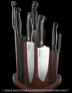 Boker Saga Grenadil Bread Knife Fixed Blade -Boker Shop ebony knife block 5 36947.1587400807
