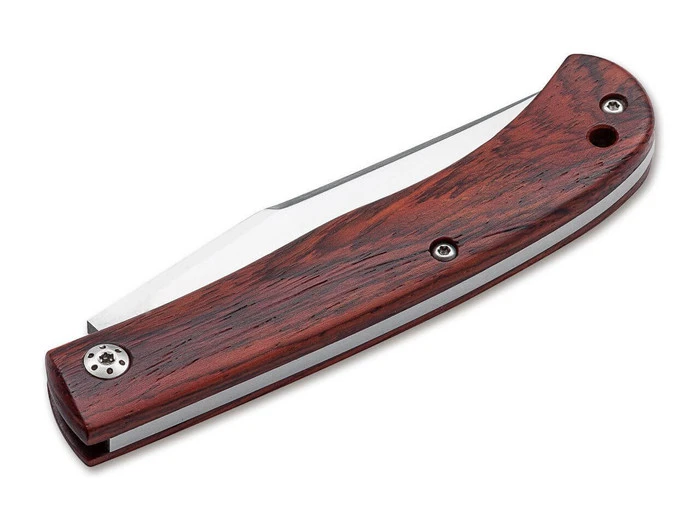 Open Box/Return Boker Slack Folding Knife Cocobolo Wood Handle VG-10 Plain Edge 01BO069 4 Open Box/Return Boker Slack Folding Knife Cocobolo Wood Handle VG-10 Plain Edge 01BO069 - Image 2