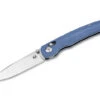 Boker Shango Crossbar Lock Folding Knife Blue Micarta Handle 440A Plain Edge BO01BM0003 -Boker Shop magnum shango 01bm0003 13870.1740157182