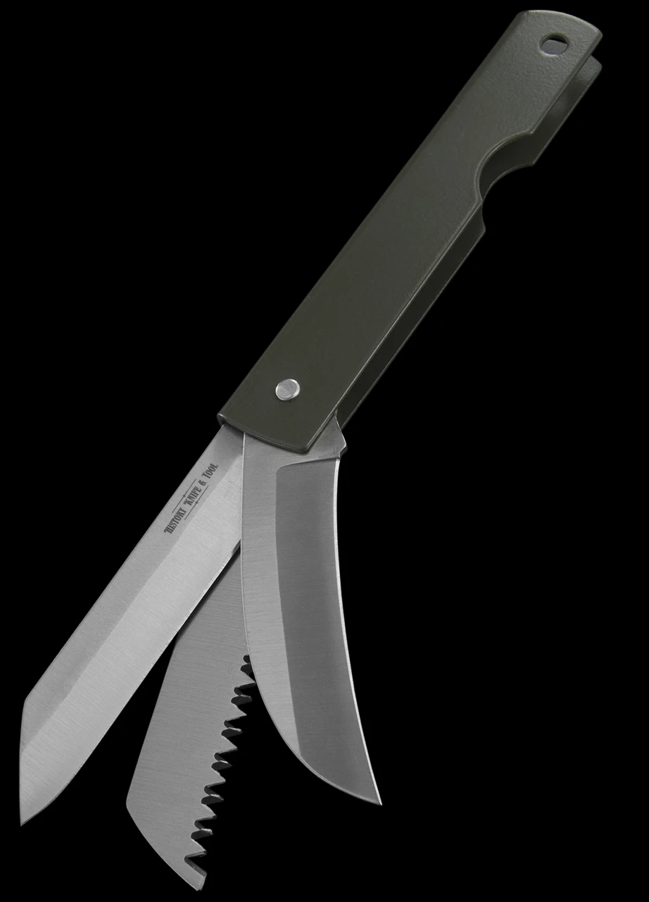 Boker History Knife Japanese Army Pen Knife Saw And Hawkbill 3 Boker History Knife Japanese Army Pen Knife Saw And Hawkbill - Image 2