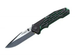 Boker Magnum Space Star Linerlock A/O Green Liner Folding Pocket Knife - M01RY223